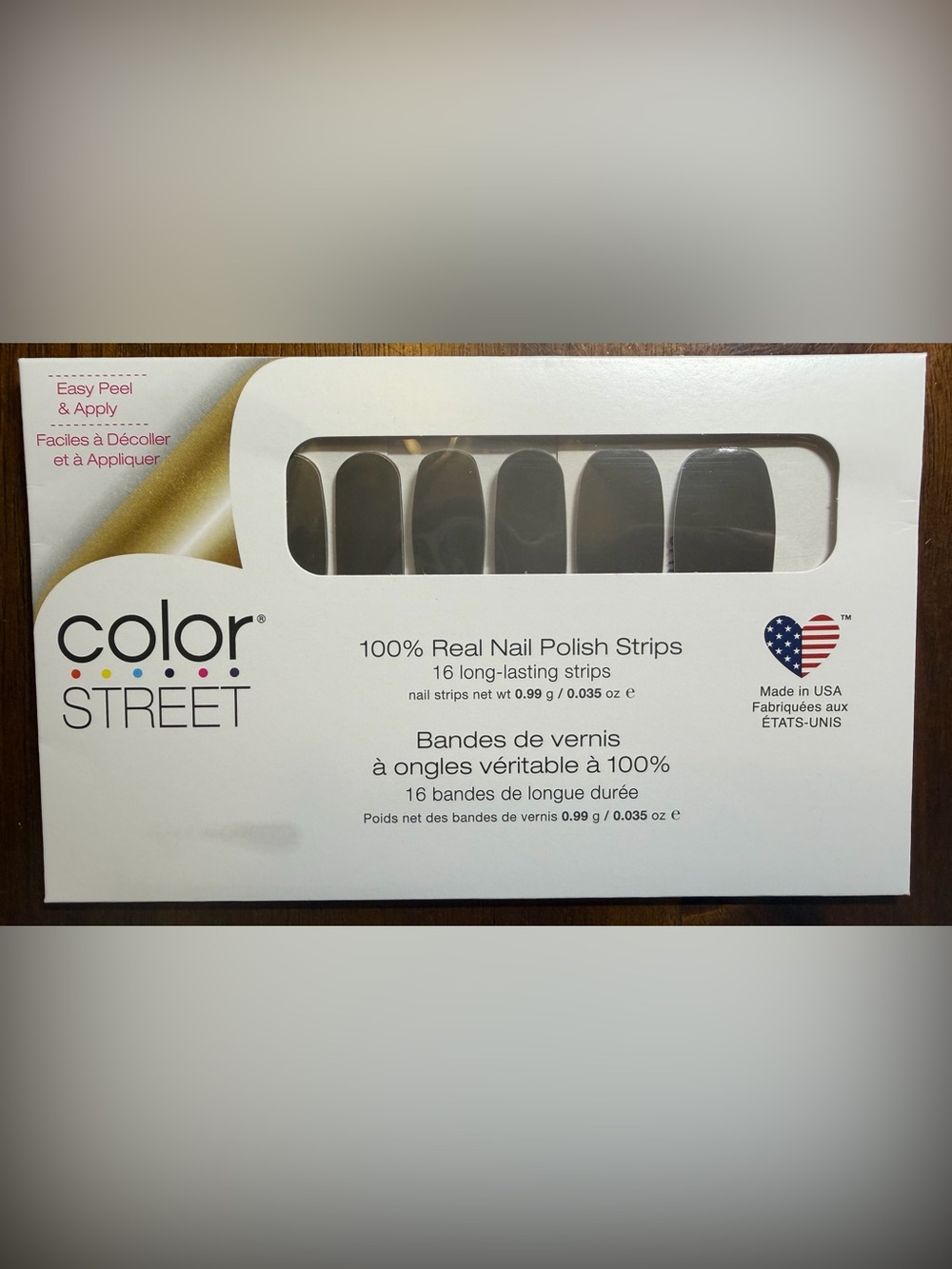 RETIRED Color Street Set (Black Sesame)